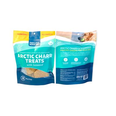 Arctic Charr Treats with Seaweed