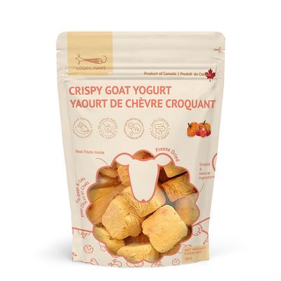 Crispy Goat Yogurt with Pumpkin &amp; Strawberry