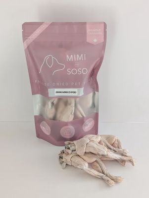 Freeze Dried Jumbo Frog Legs