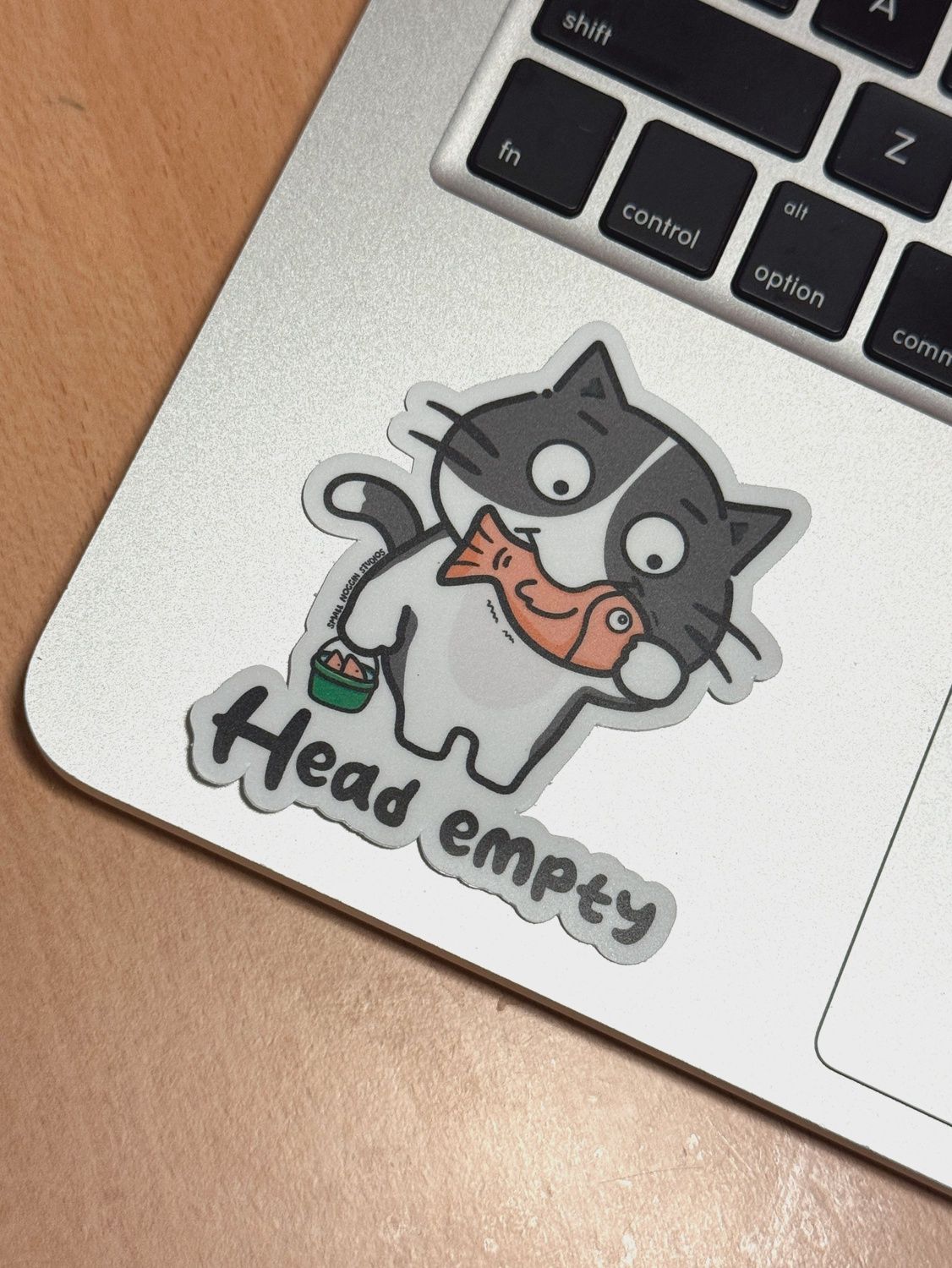 Small Noggin Studios Stickers, sticker: Head empty, type: Single
