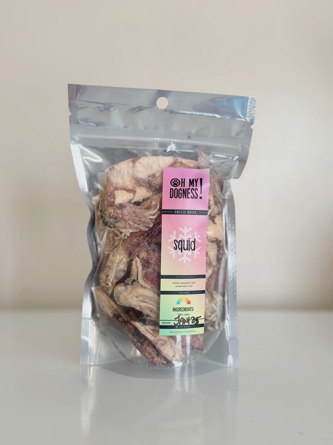 Freeze Dried Whole Squid