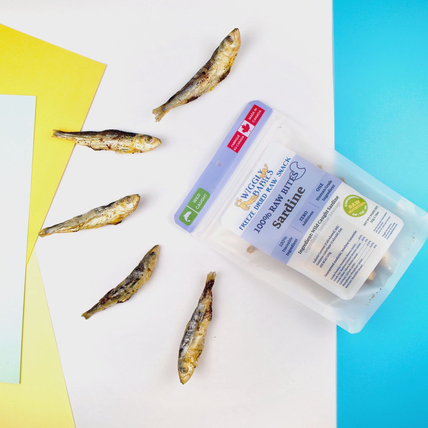 Freeze-Dried Raw 100% Whole Sardine