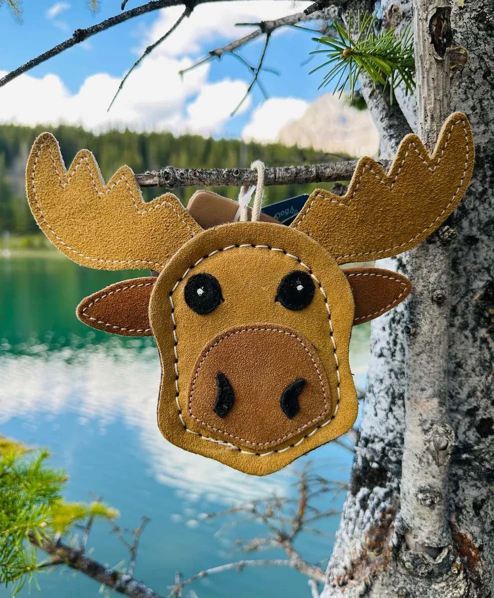 Leather &amp; Wool Moose
