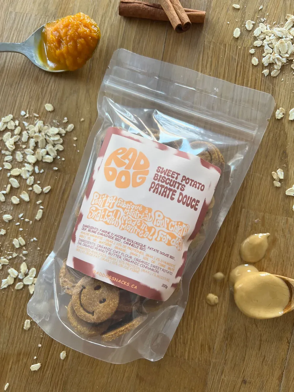 Rad Dog Sweet Potato Biscuits Patate Douce