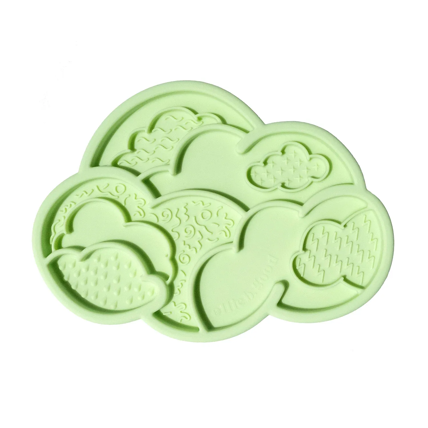 Cloud Nine Lick Mat &amp; Lid, Colour: honeydew
