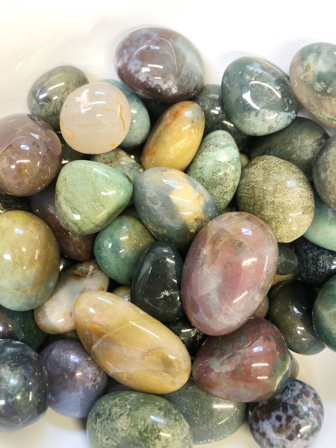 Indian Agate Tumble