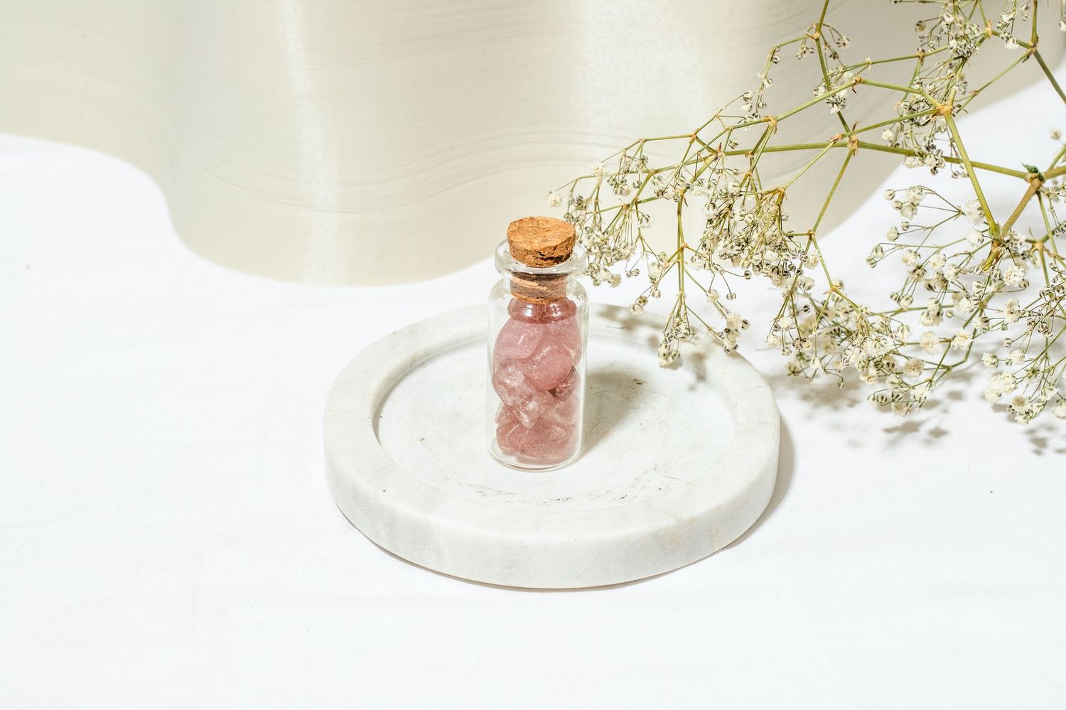 Strawberry Quartz Vial