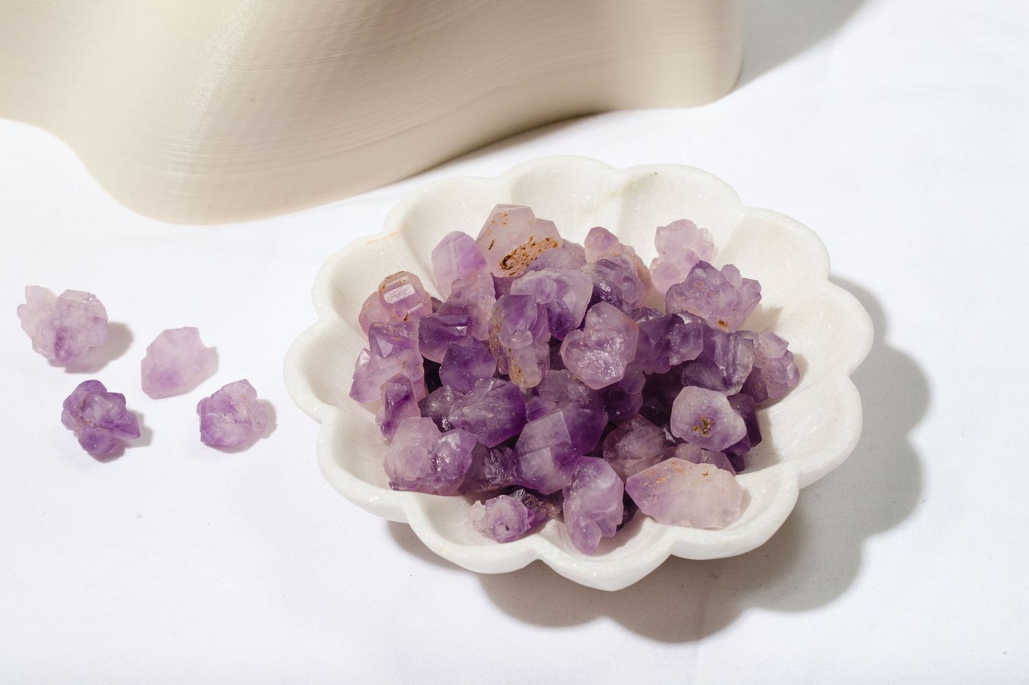 Amethyst Flower Tumble