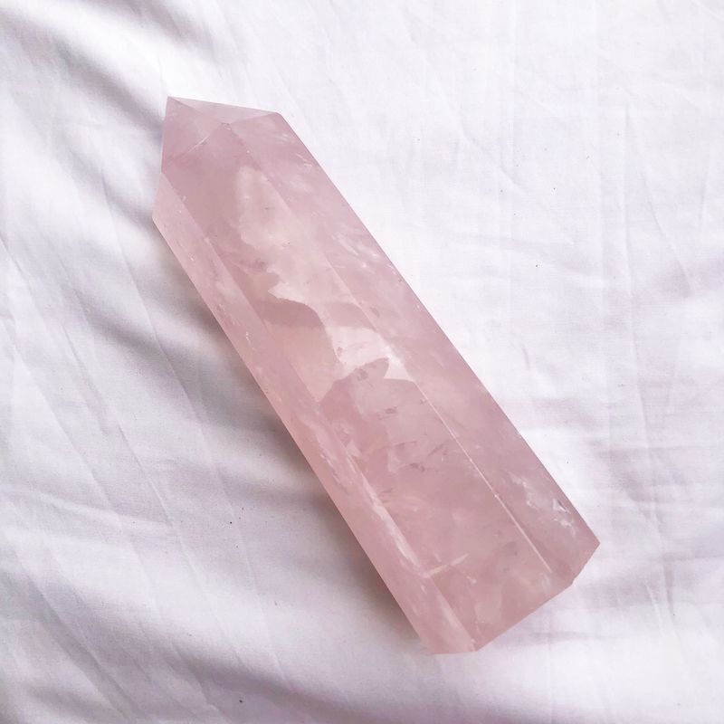 Rose Quartz Tower Large