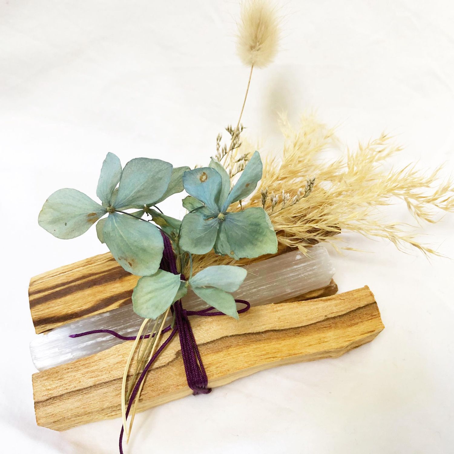 Palo Santo Bundle with Selenite