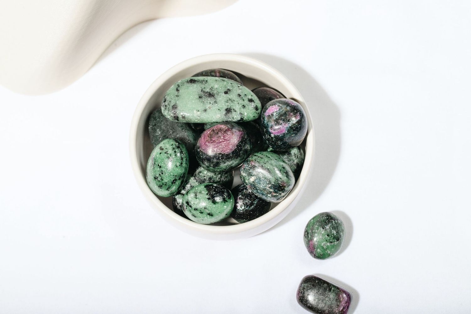 Ruby in Zoisite Tumble