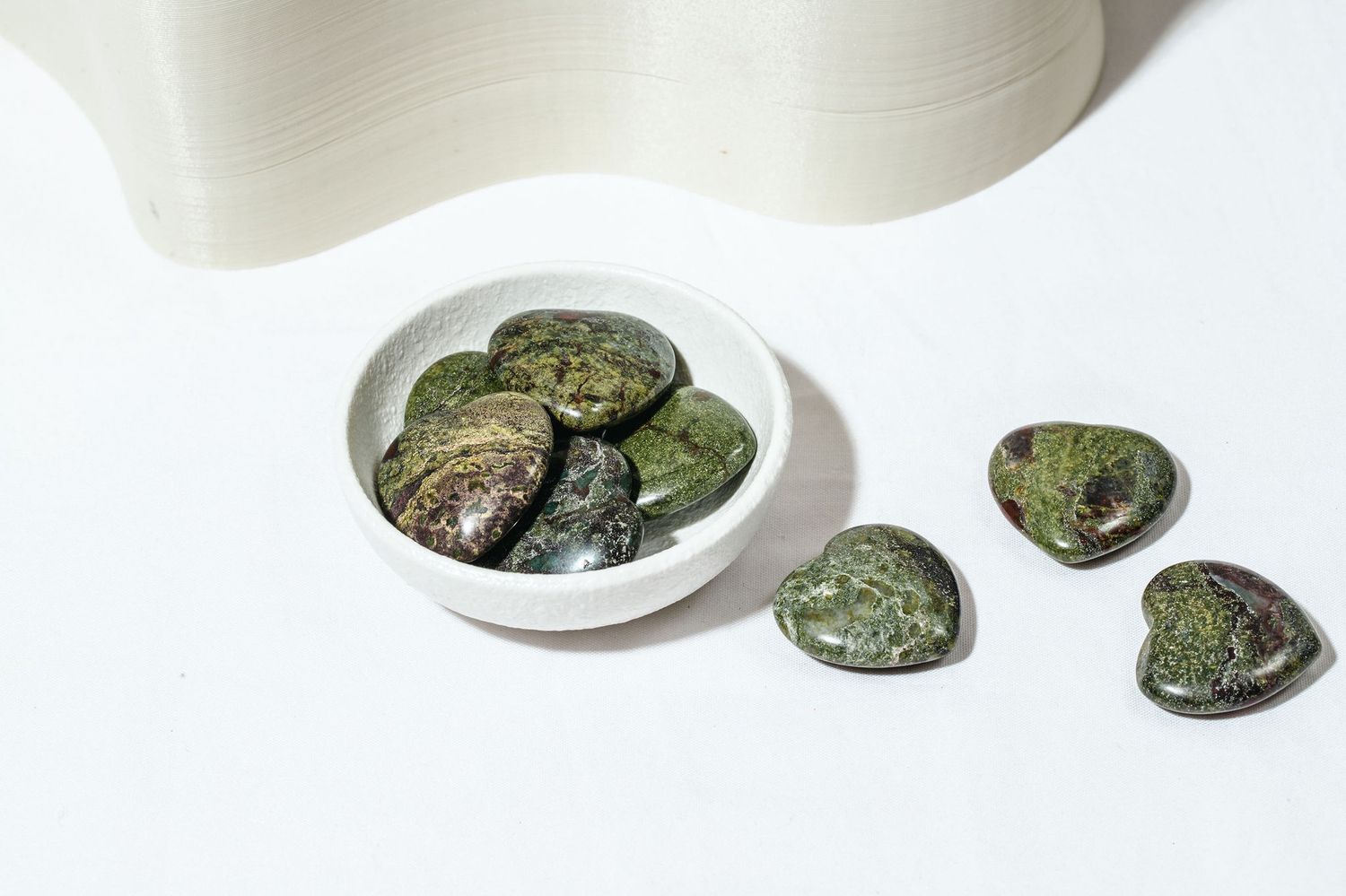 Dragons Blood Jasper Heart