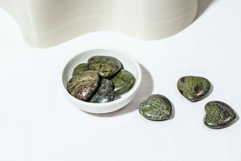 Dragons Blood Jasper Heart