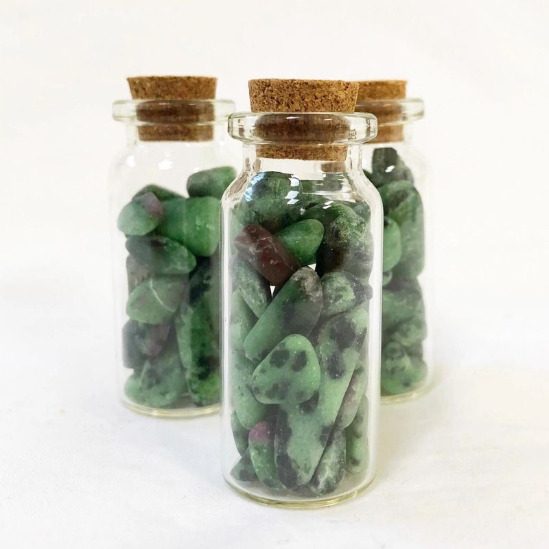 Ruby in Zoisite Chip Vial