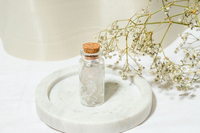 Clear Quartz Vial
