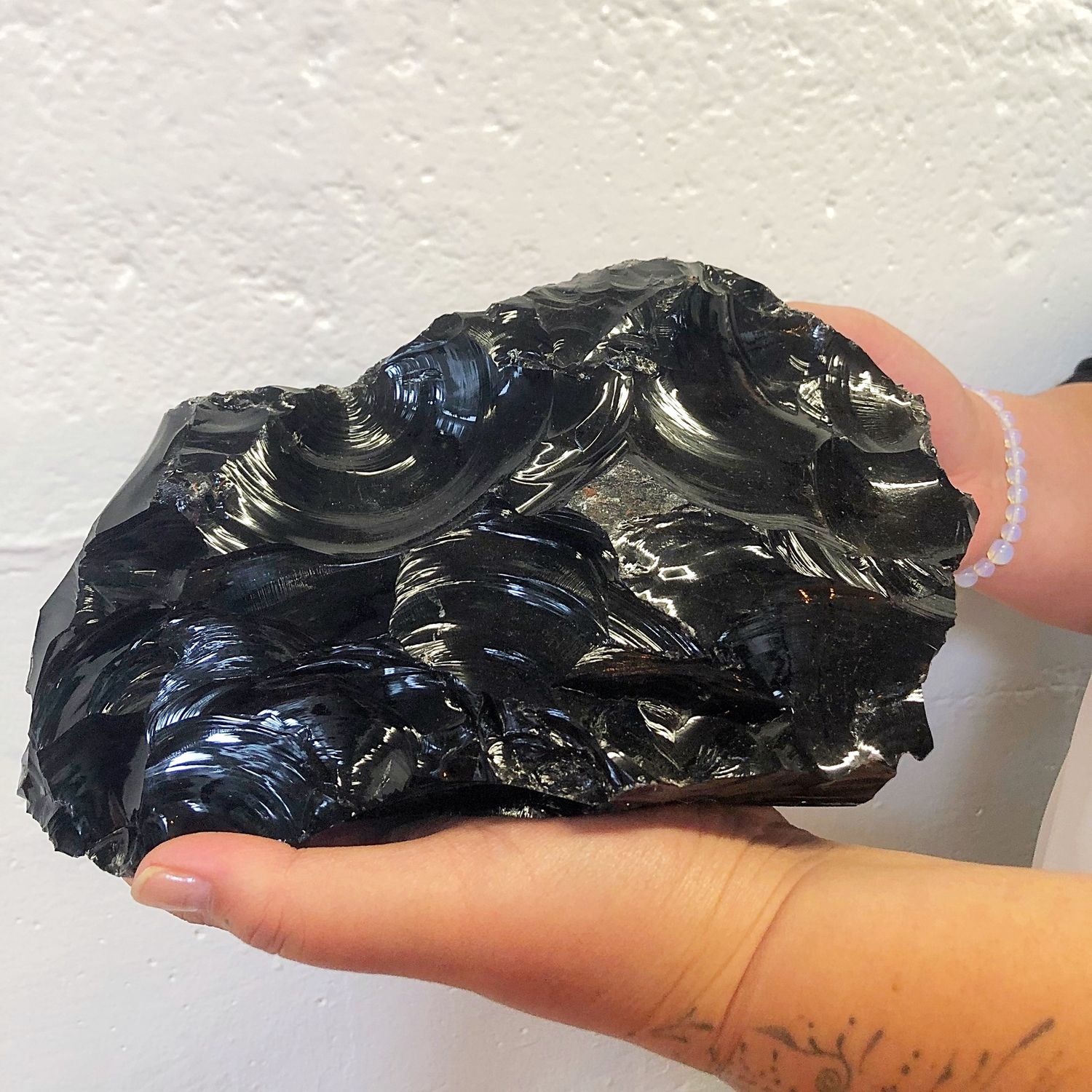 Fierce Obsidian Protectors - 4 available, Size: Yin &amp; Yang - 4.18kg