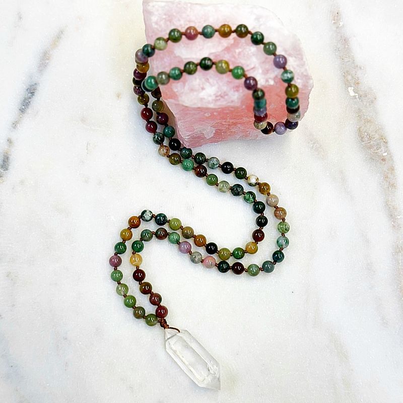 Indian Agate Mala