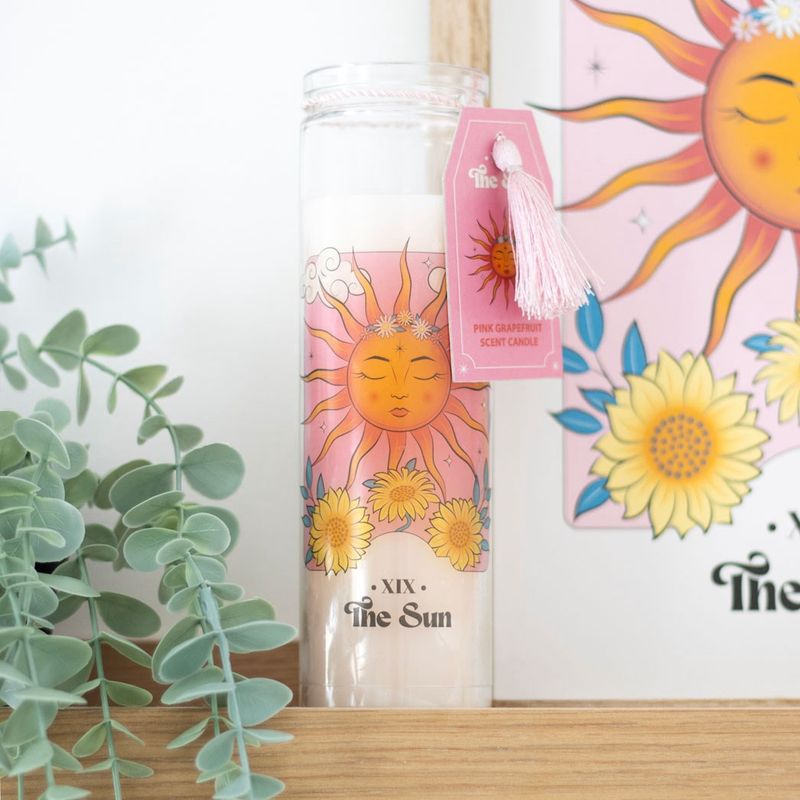Tarot 'The Sun' Ritual Candle