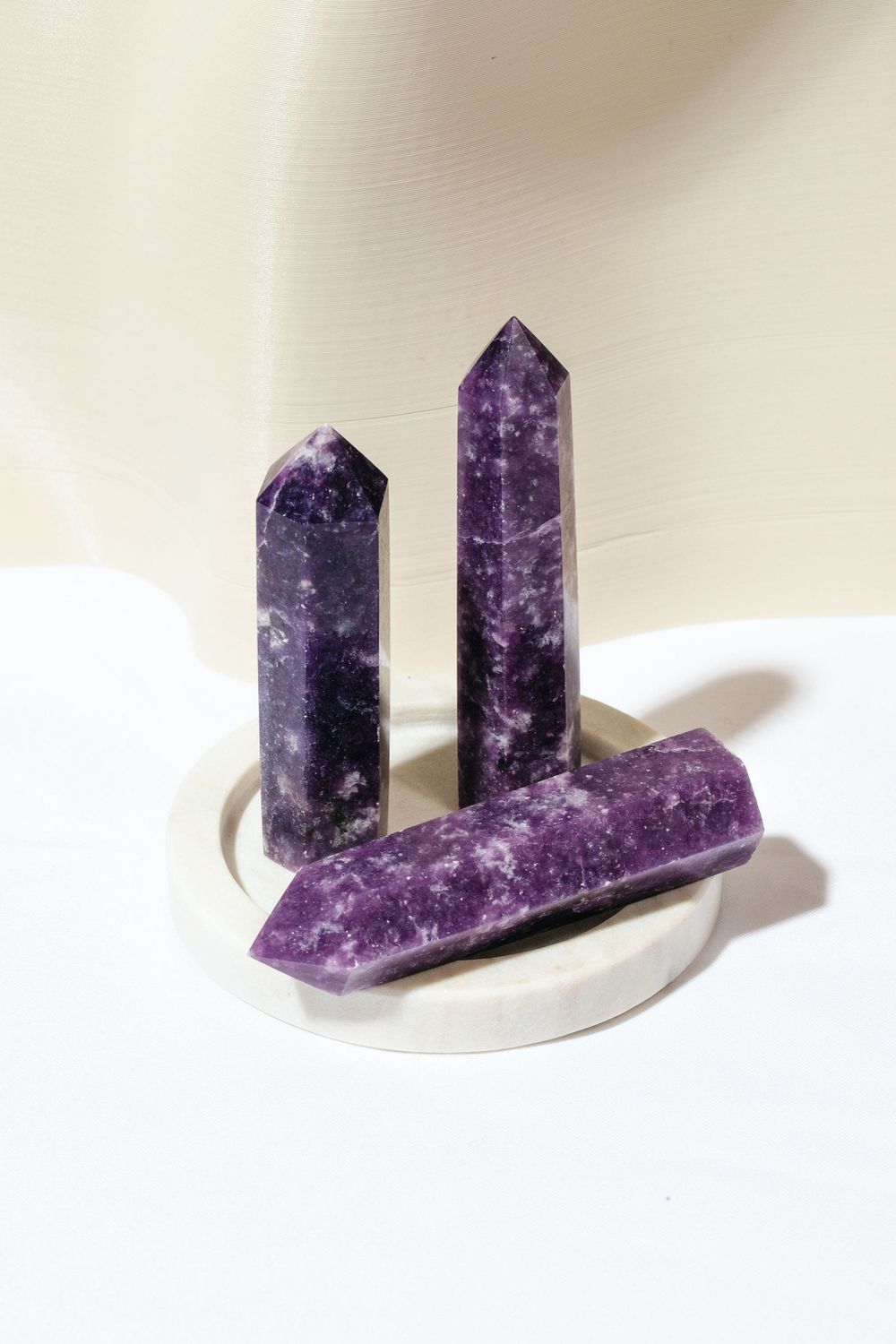 Lepidolite Tower, Size: Small