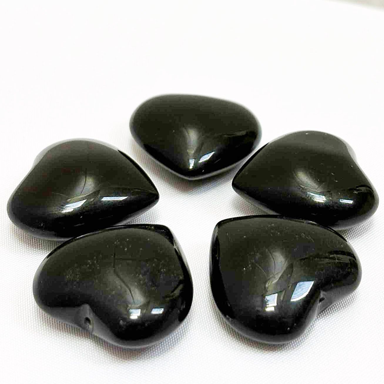 Obsidian hearts