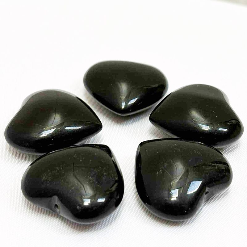 Obsidian hearts