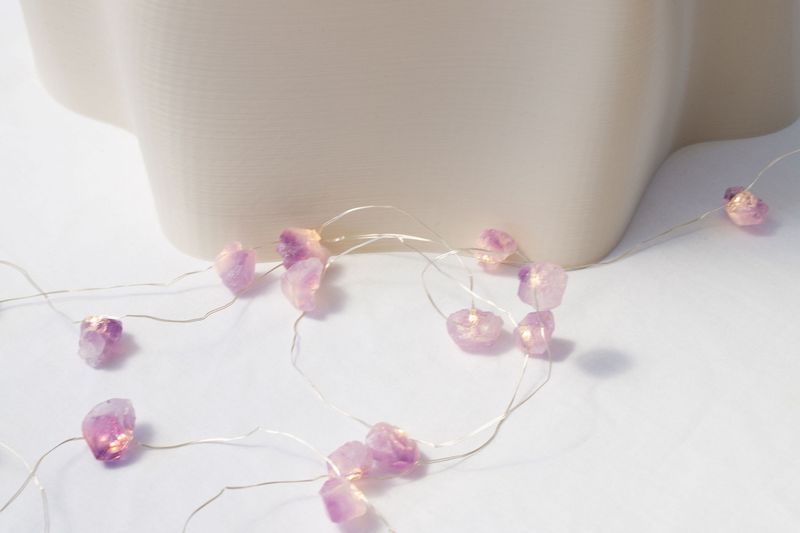 Amethyst Crystal Lights