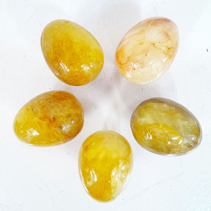 Golden Healer Quartz Egg