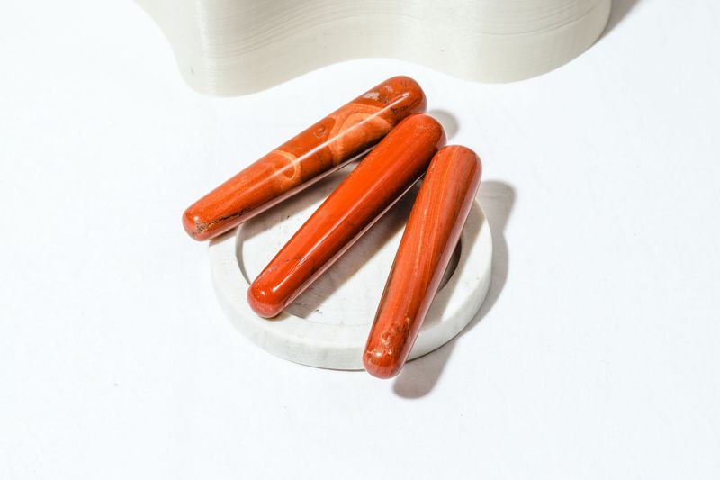 Red Jasper Massage Wand
