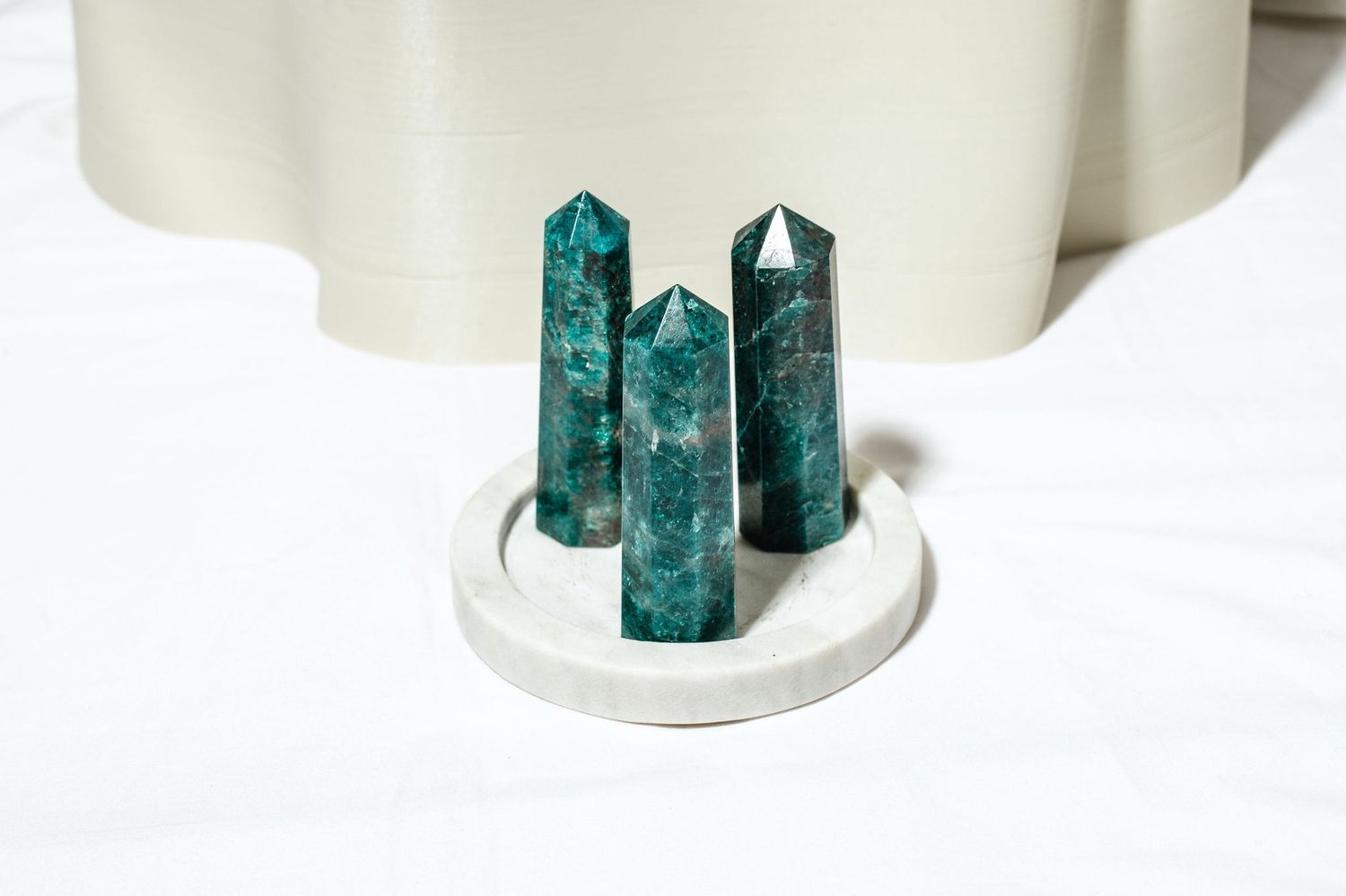 Blue Apatite Tower, Size: Small