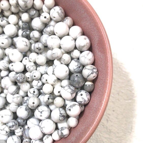 Howlite Loose Beads