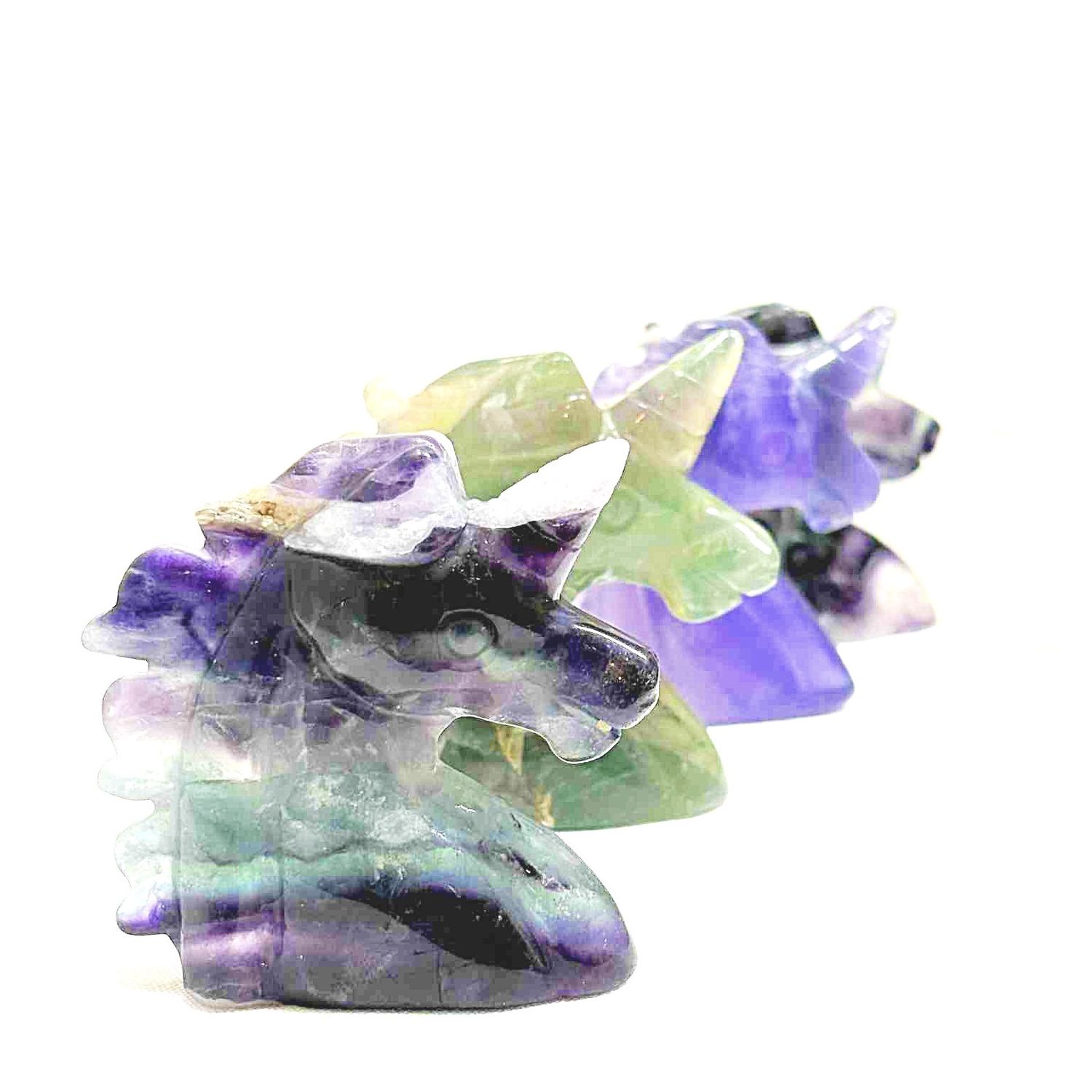 Rainbow Fluorite Unicorn