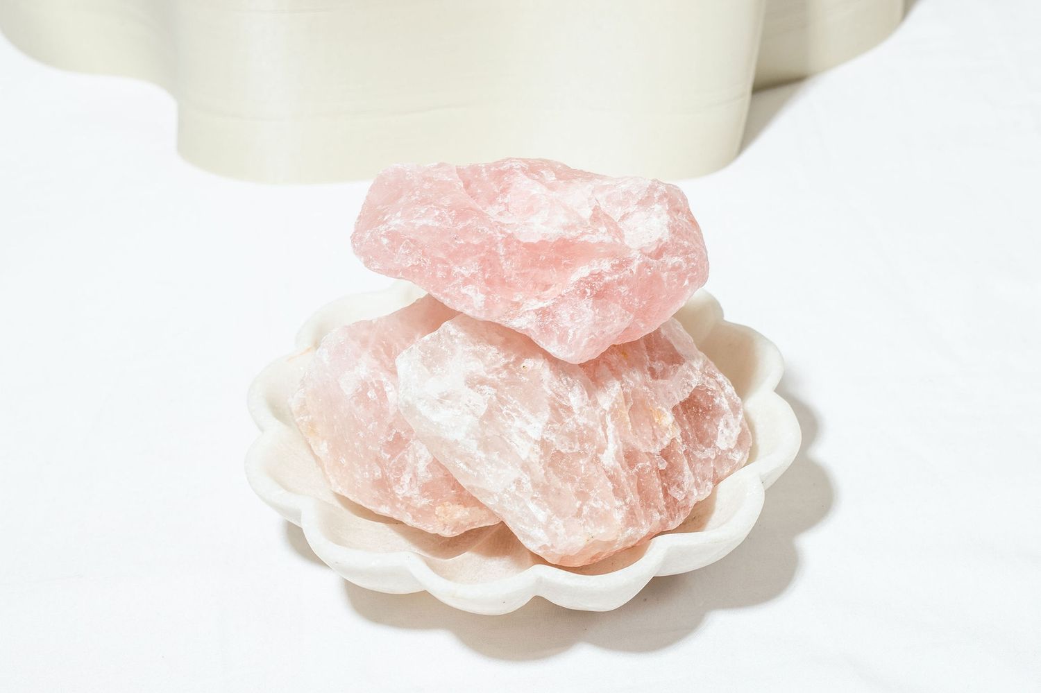 Rough Rose Quartz Large