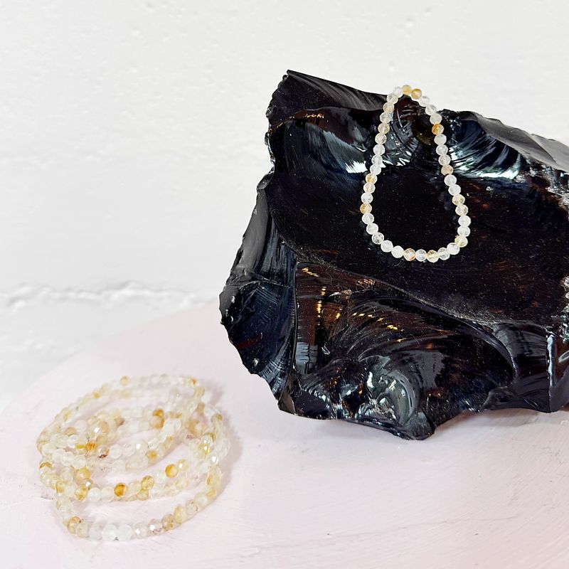 Citrine Faceted Bracelet