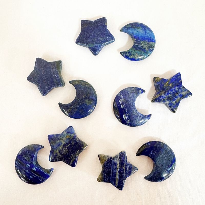 Lapis Lazuli Stars &amp; Moons