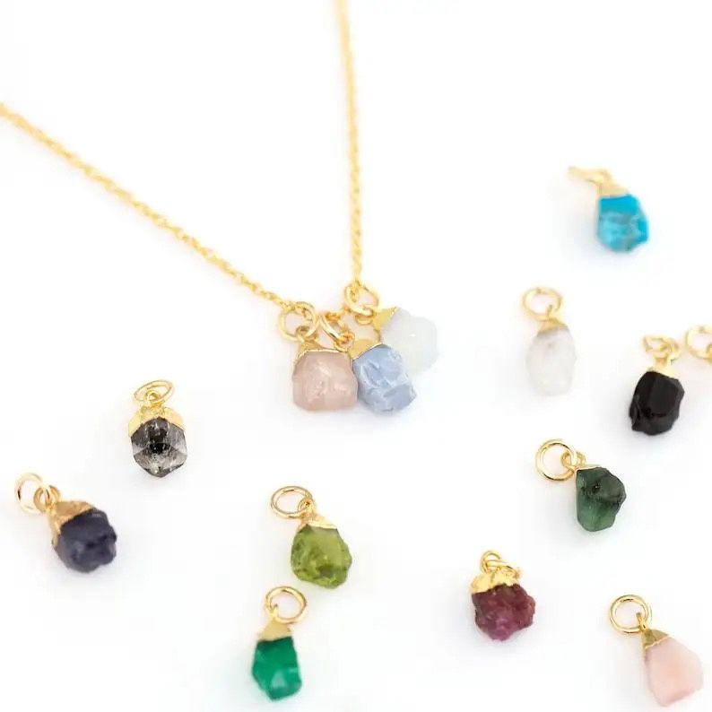 Zodiac Birthstone Necklaces