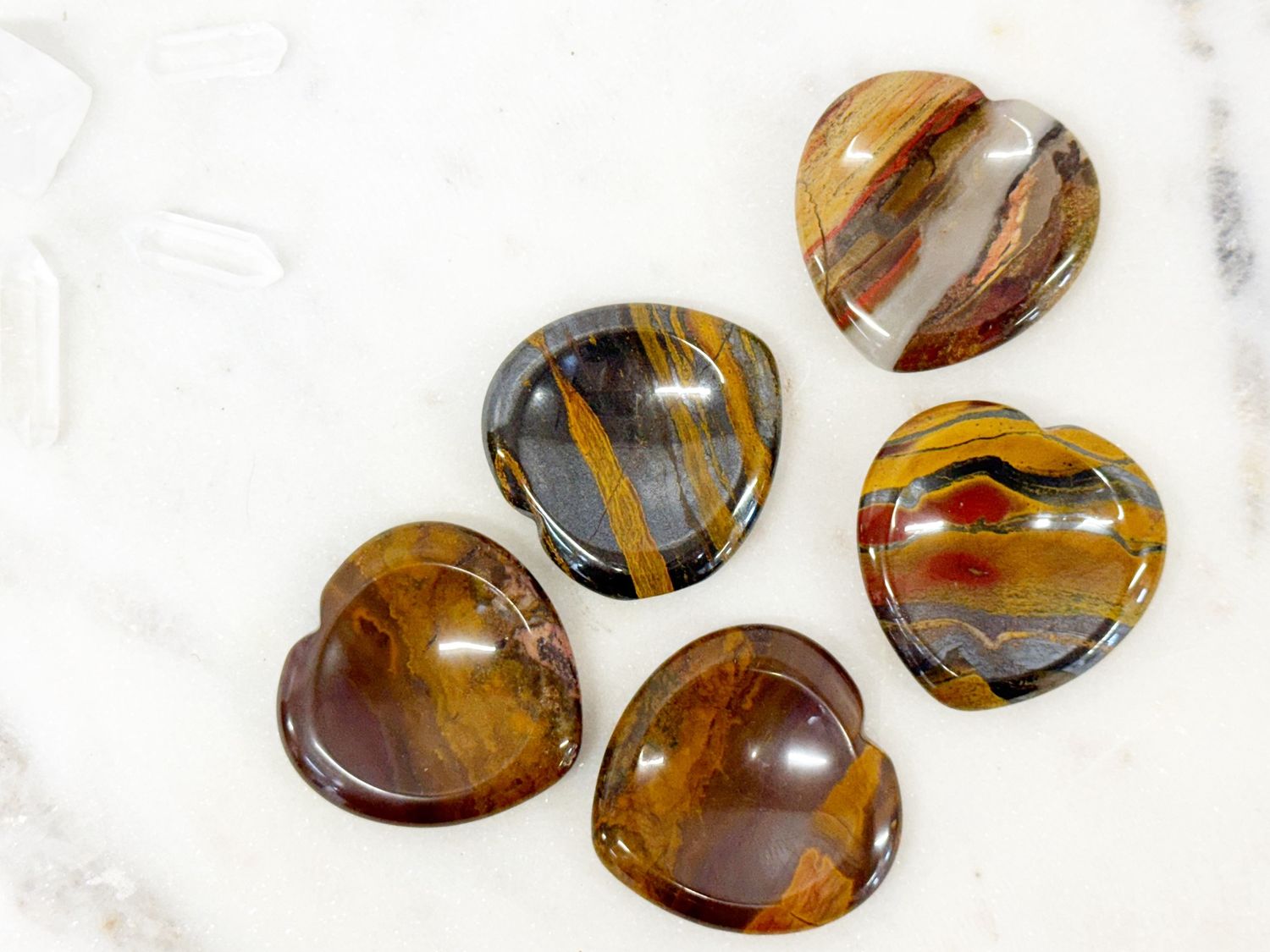 Tigers Eye Worry Stone