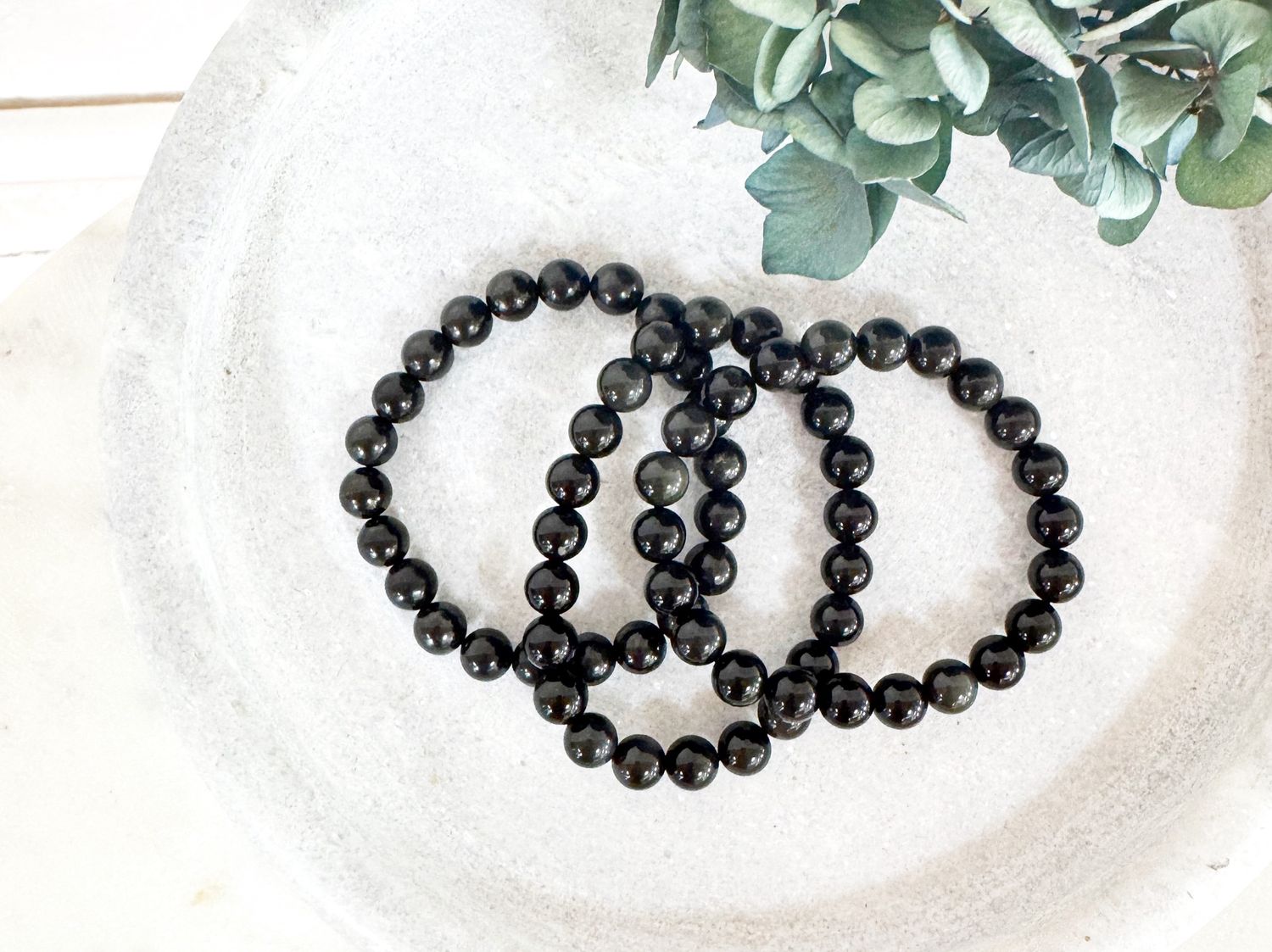 Rainbow Obsidian 8mm Bracelet