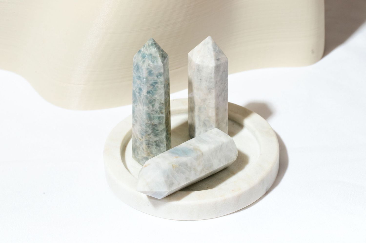 Blue Celestite Tower