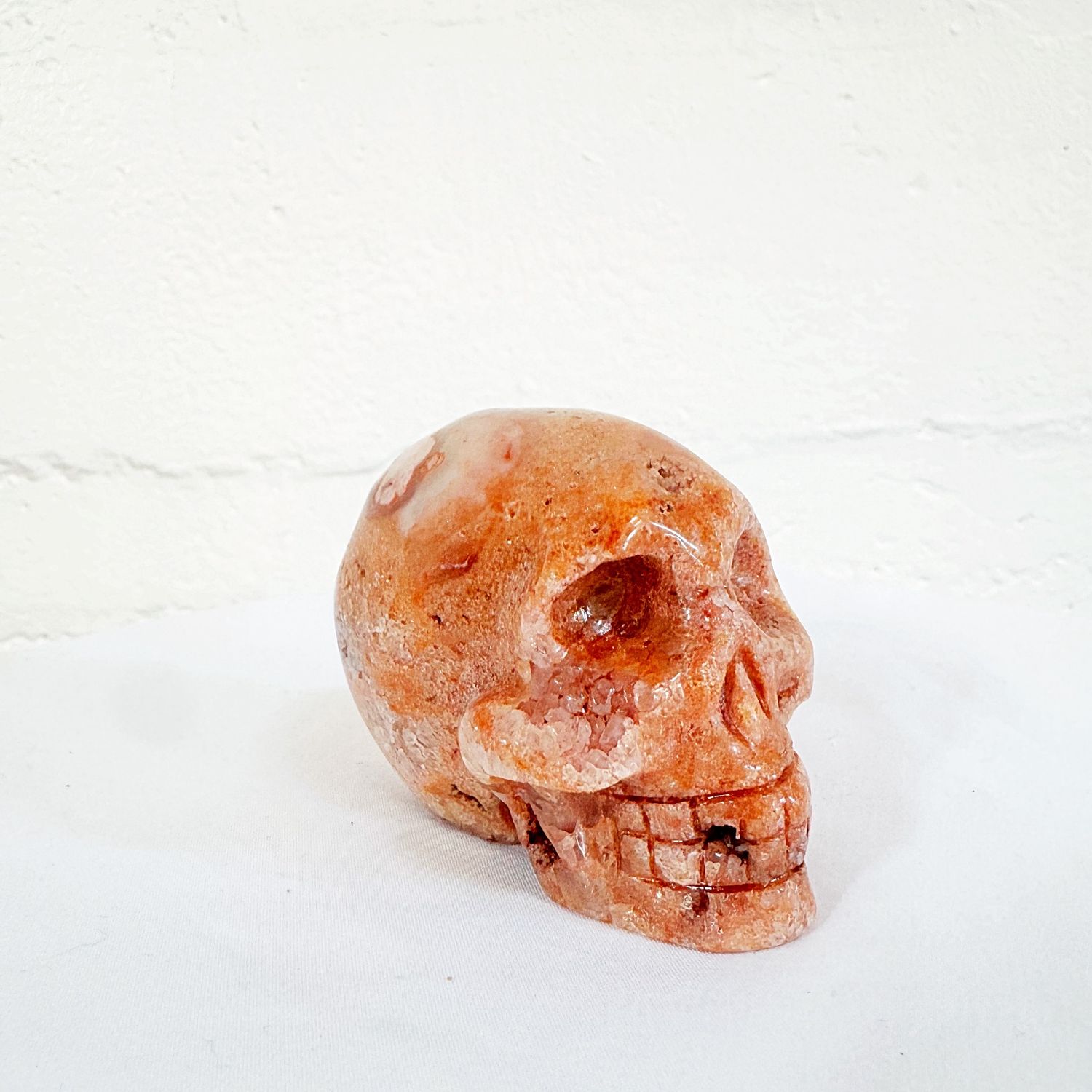 Sardonyx Skull - Toothless the full Cluster Skull