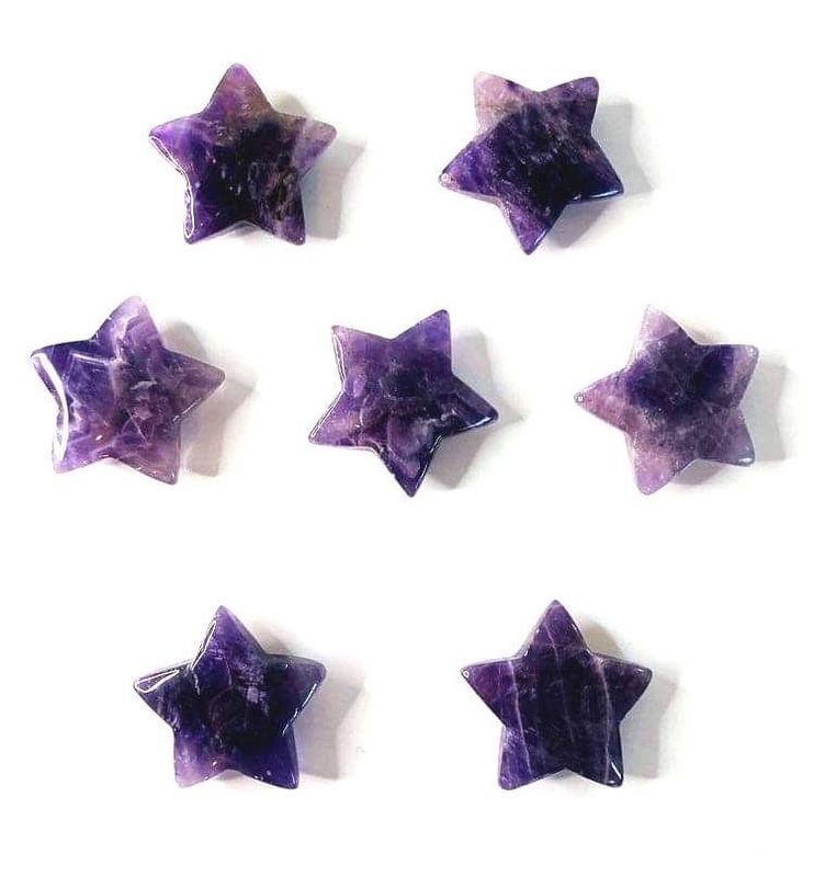 Amethyst Star &amp; Moon