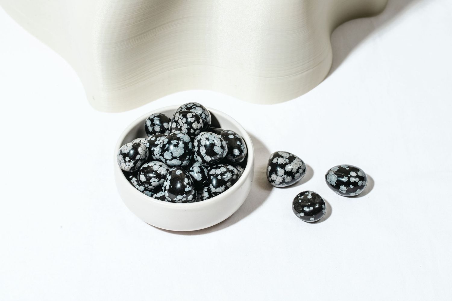 Snowflake Obsidian Tumble