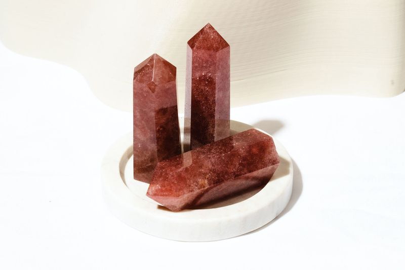 Strawberry Quartz Towers