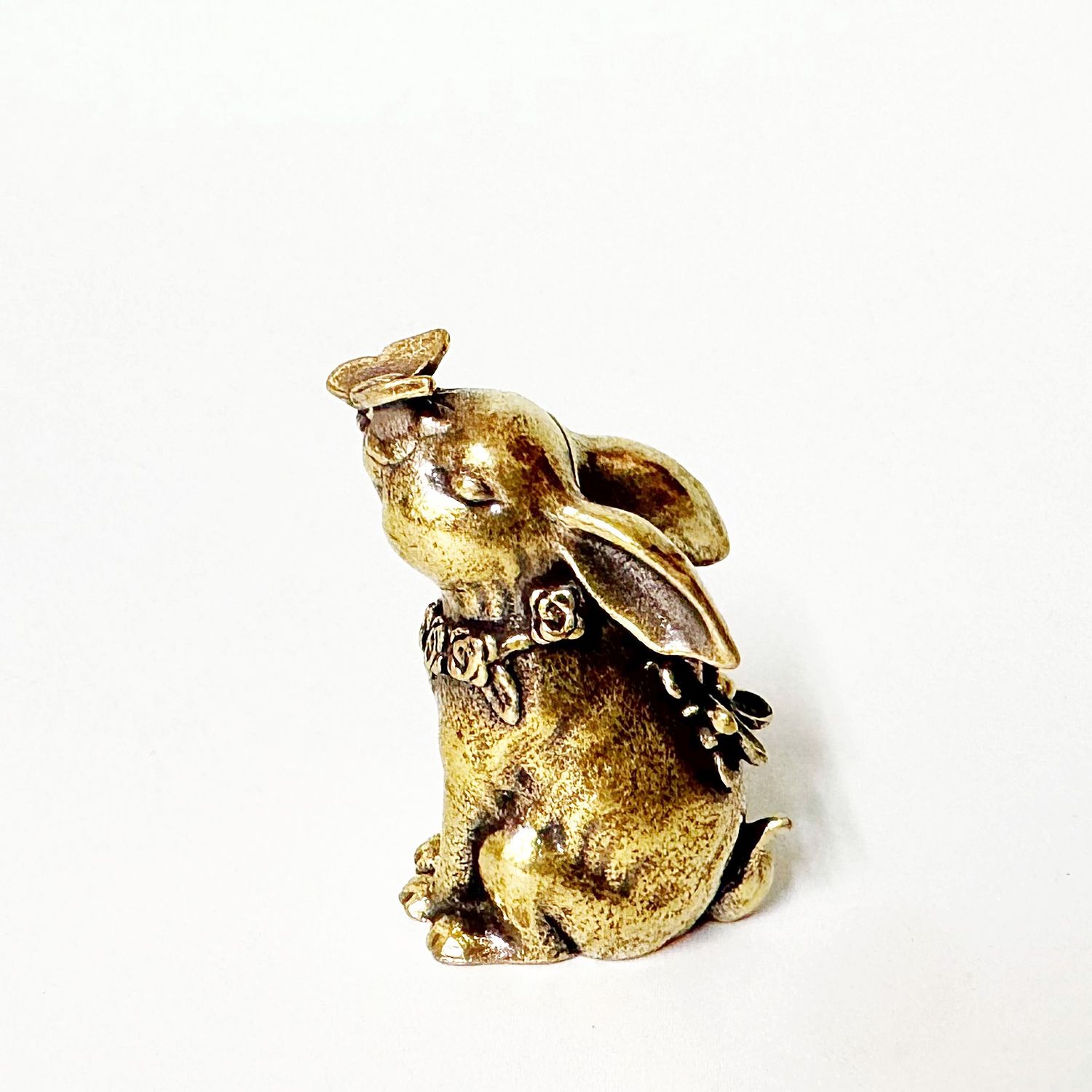 Brass Butterfly Bunny