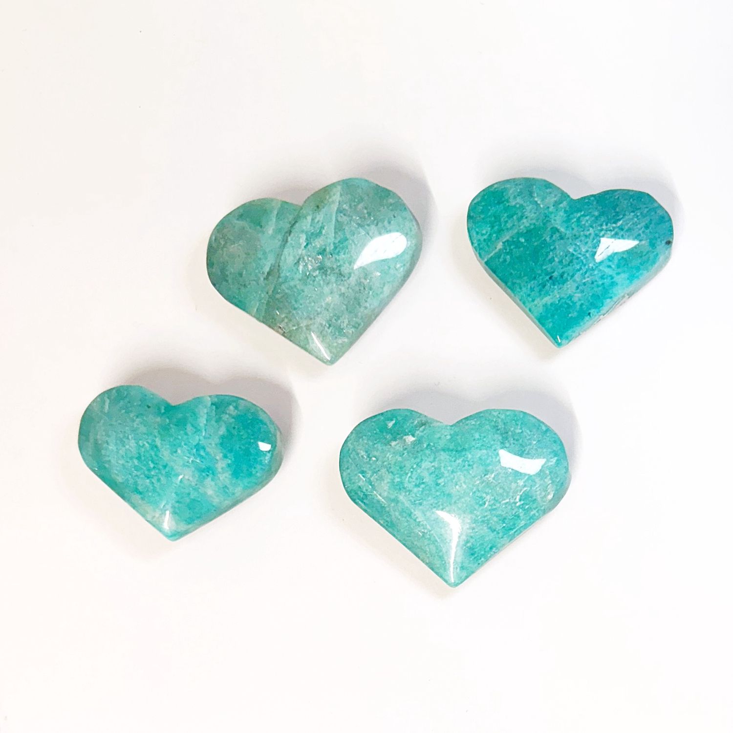 Amazonite Heart
