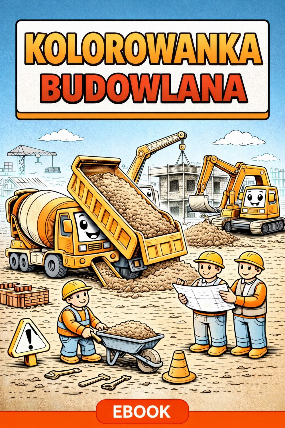 Kolorowanka Budowlanka