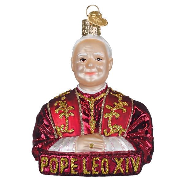 Pope Leo XIV Ornament