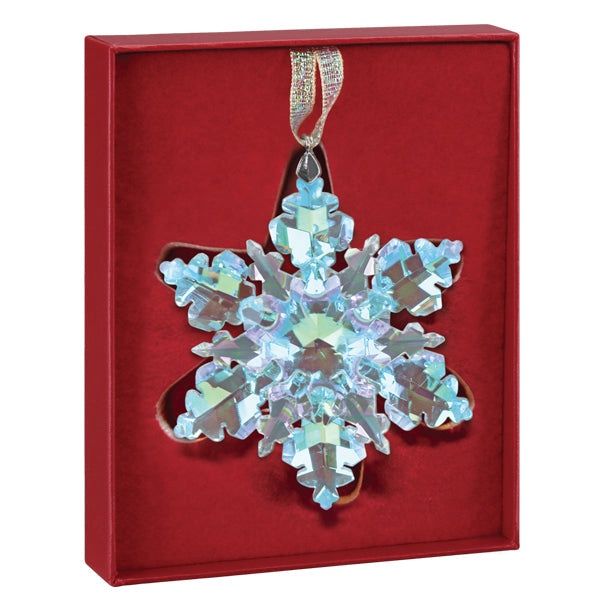Radiant Crystal Snowburst Ornament