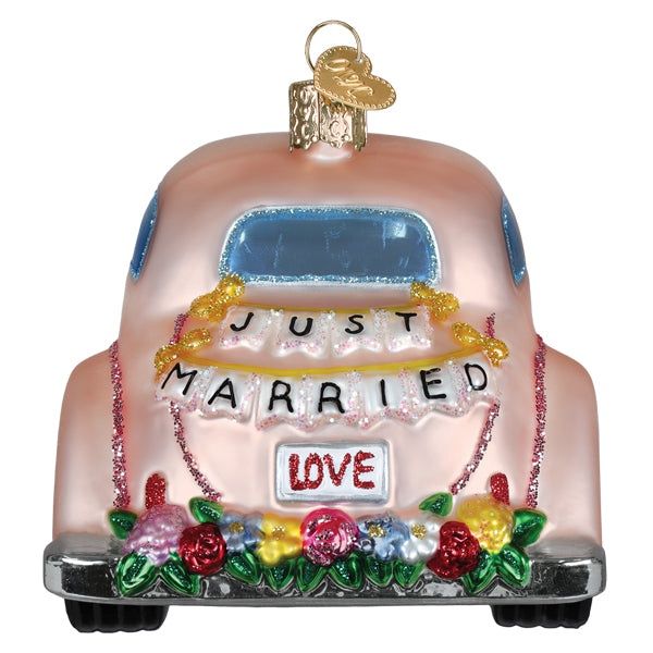 Just Married Magic Ornament