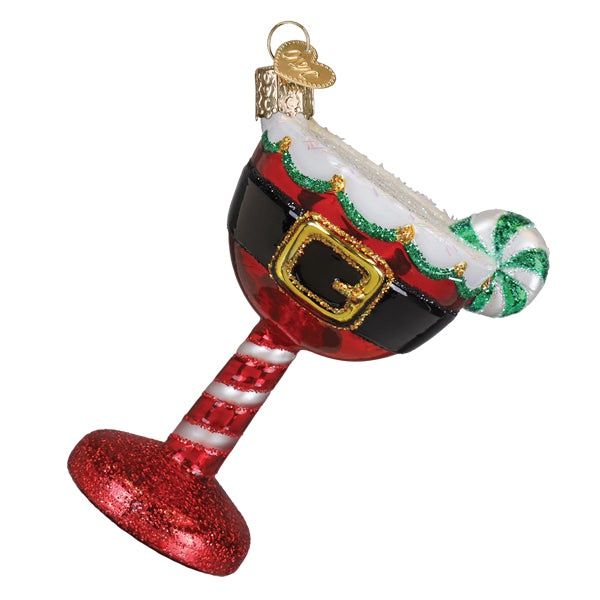 Santa Cocktail Ornament