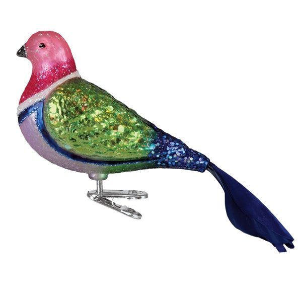 Pink Fruit Dove Ornament
